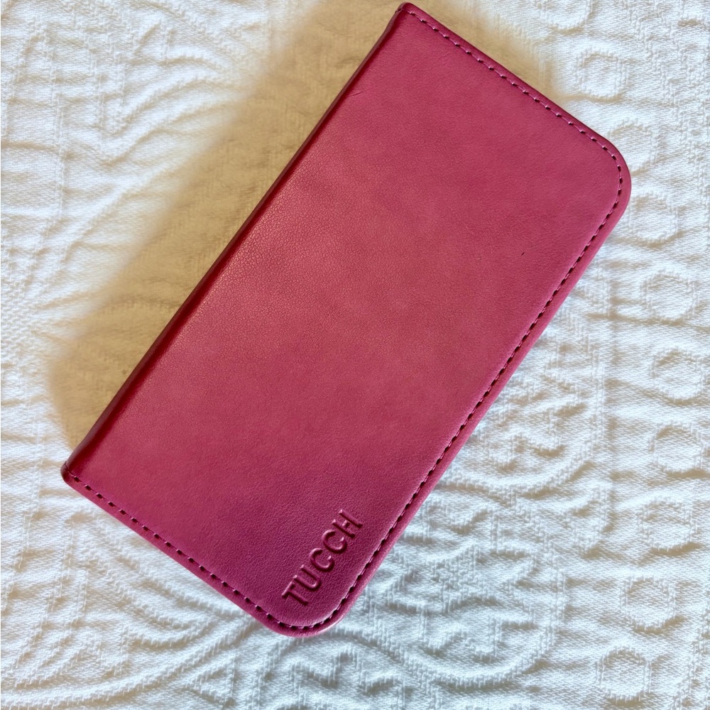 TUCCH Pink Wallet Phone Case NWOT